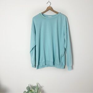[Wildfox] Women's Blue Crewneck Sweatshirt